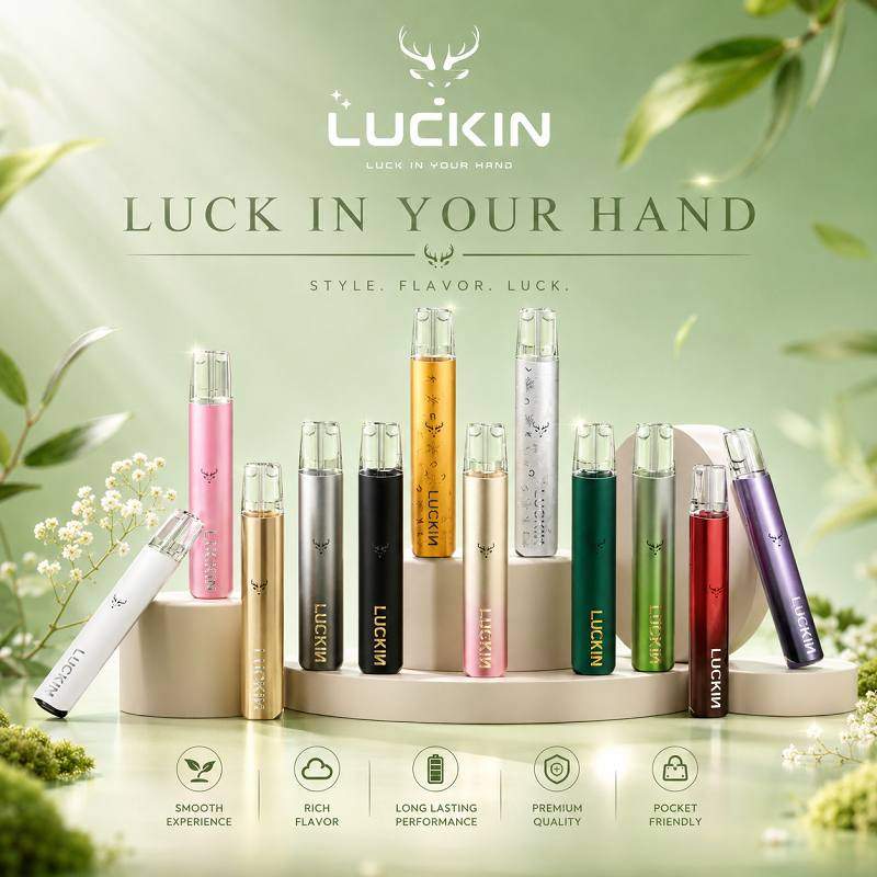 LUCKIN幸運電子煙主機 LUCKIN幸運主機 | 通用一代煙彈 · 兩檔調節 · 智能調壓 · 12色可選:圖片 1